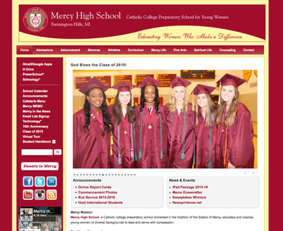 Mercy High School (Desktop)